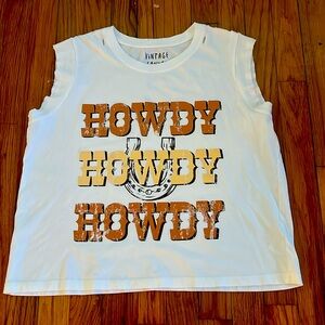 Vintage canvas size small t shirt